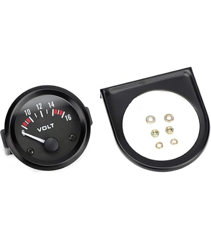Amazon.co.jp: ポッシュ(POSH) バイク用品 ミニミニ電圧計 ブラック 8